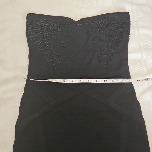 Marciano Black Sweetheart Bodycon Dress - Picture 9 of 16